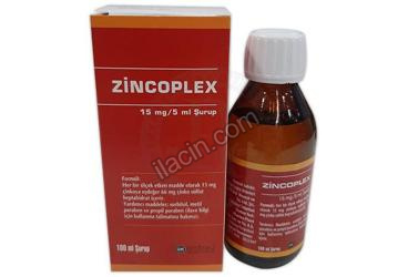 ZINCOPLEX 15 MG/5 ML SURUP (100 ML) görseli