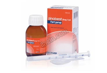 ZINOBEST 30 MG/5 ML FORT SURUP 100 ML görseli