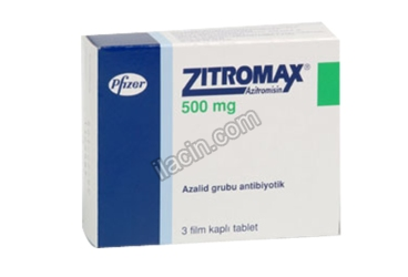 ZITROMAX 500 MG 3 FILM TABLET görseli