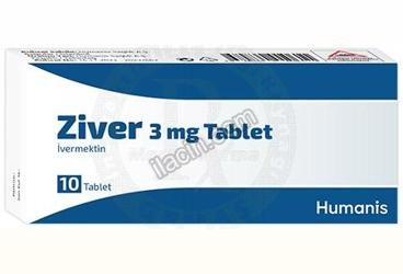 ZIVER 3 MG TABLET (10 ADET) görseli