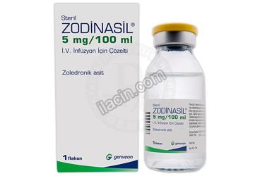ZODINASIL 5MG/100 ML IV INFUZYON ICIN COZELTI görseli