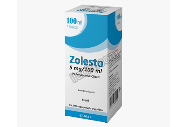 ZOLESTO 5MG/100 ML IV INFUZYONLUK COZELTI görseli