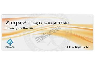 ZONPAS 50 MG FILM KAPLI TABLET (80 TABLET) görseli