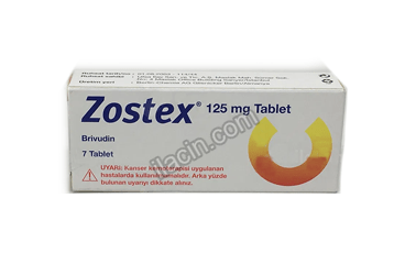 ZOSTEX 125 MG 7 TABLET görseli