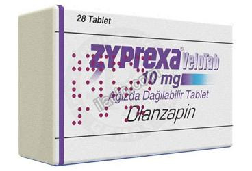 ZYPREXA VELOTAB 10 MG 28 AGIZDA DAGILABILIR TABLET görseli