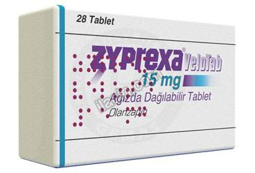 ZYPREXA VELOTAB 15 MG 28 AGIZDA DAGILABILIR TABLET görseli