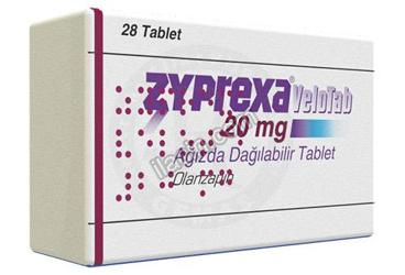 ZYPREXA VELOTAB 20 MG 28 AGIZDA DAGILABILIR TABLET görseli