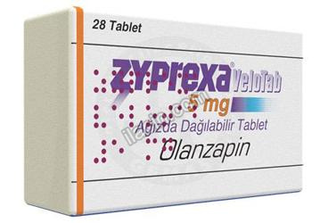 ZYPREXA VELOTAB 5 MG 28 AGIZDA DAGILABILIR TABLET görseli