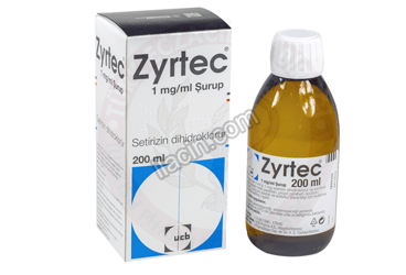 ZYRTEC 1 MG 200 ML SURUP görseli