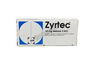 ZYRTEC 10 MG 20 FILM TABLET görseli