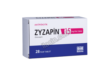 ZYZAPIN 15 MG 28 FILM KAPLI TABLET görseli