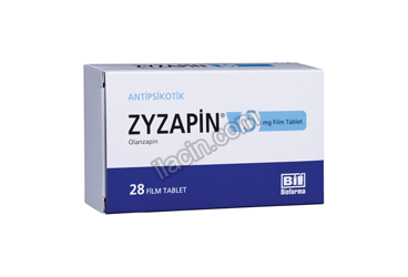 ZYZAPIN 5 MG 28 FILM KAPLI TABLET görseli