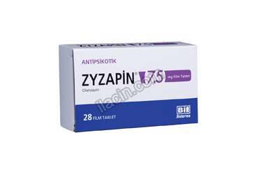 ZYZAPIN 7,5 MG 28 FILM KAPLI TABLET görseli